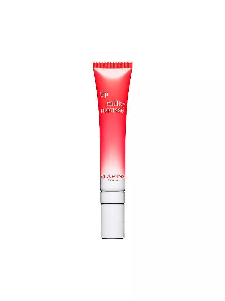 CLARINS | Lippenstift - Lip Milky Mousse (01 Strawberry) | rot