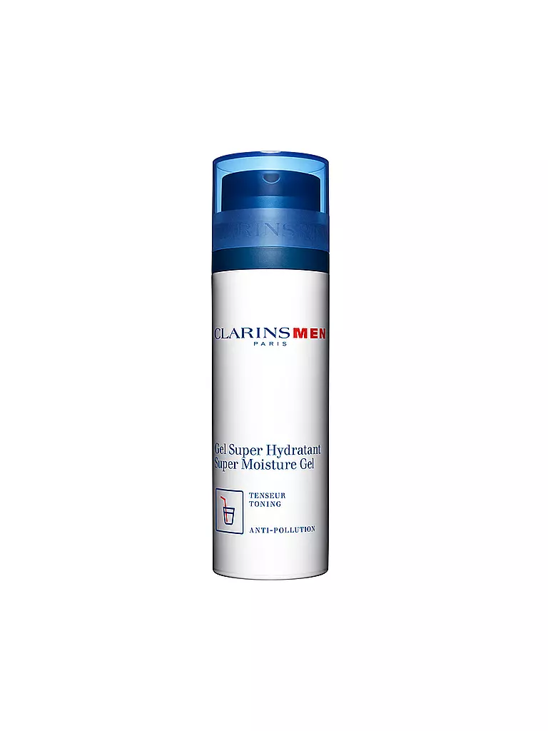 CLARINS | Men - Gel Super Hydratant -  Feuchtigkeits-Gel 50ml | transparent