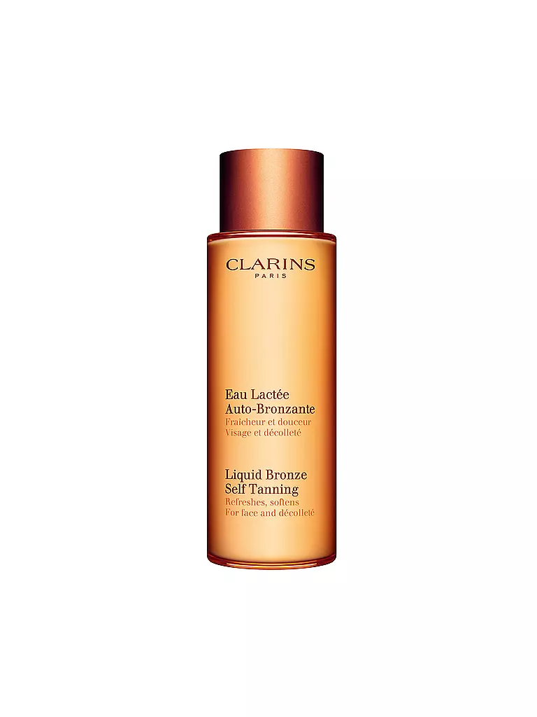 CLARINS | Selbstbräuner - Eau Lactée Auto-Bronzante Visage et Décolleté 125ml | transparent