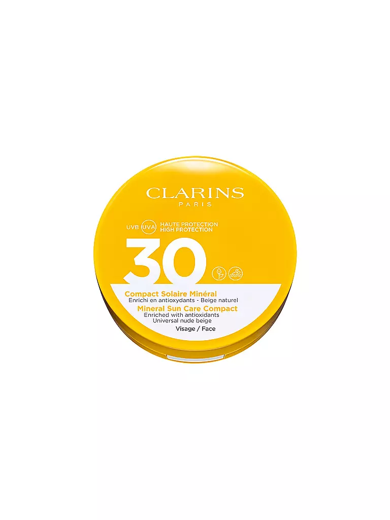 CLARINS | Sonnenpflege - Compact Solaire Minéral Visage UVB/UVA 30  | keine Farbe