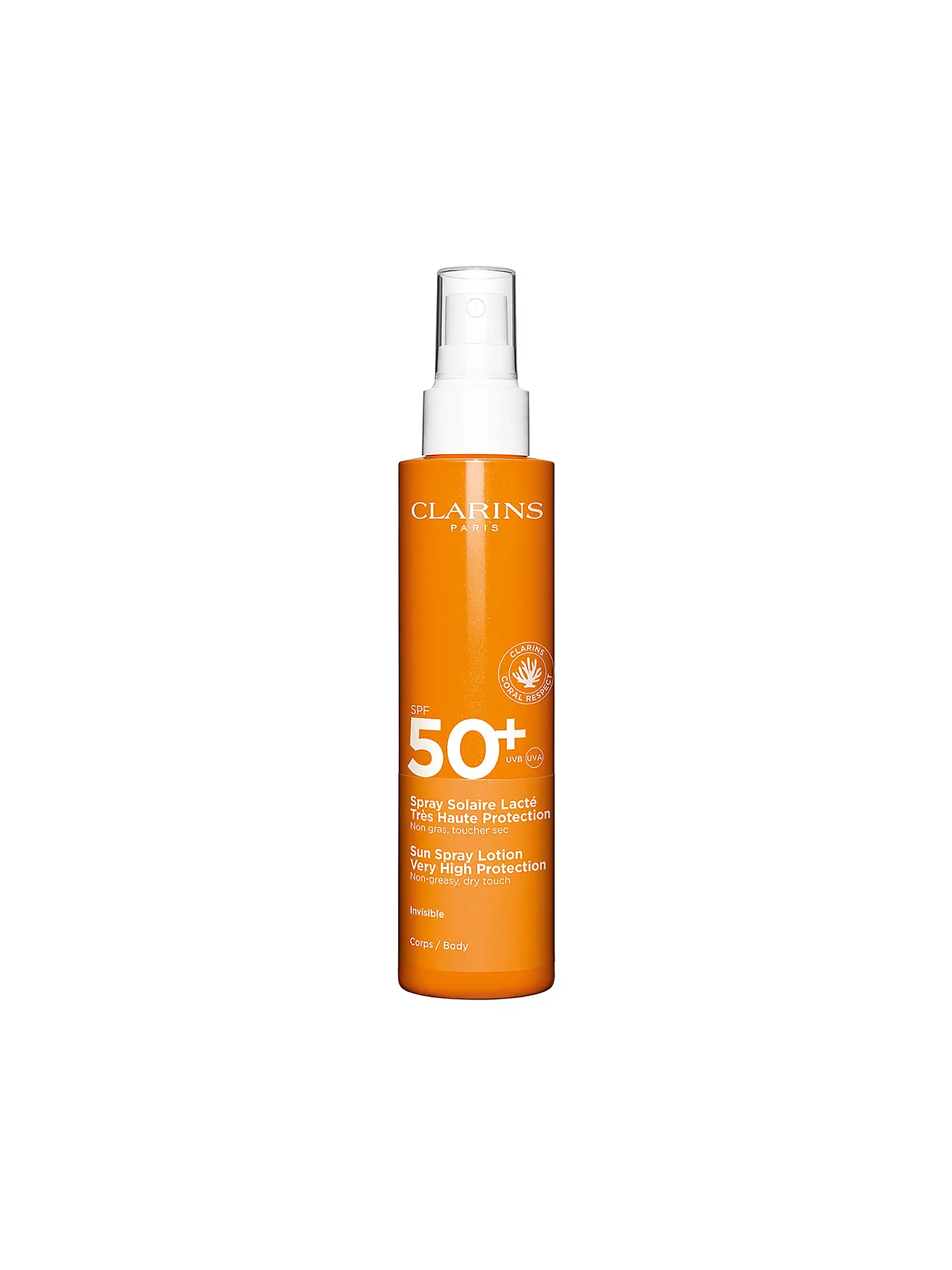 CLARINS | Sonnenpflege - Spray Solaire Lacté Très Haute Protection SPF 50+ 150ml | keine Farbe