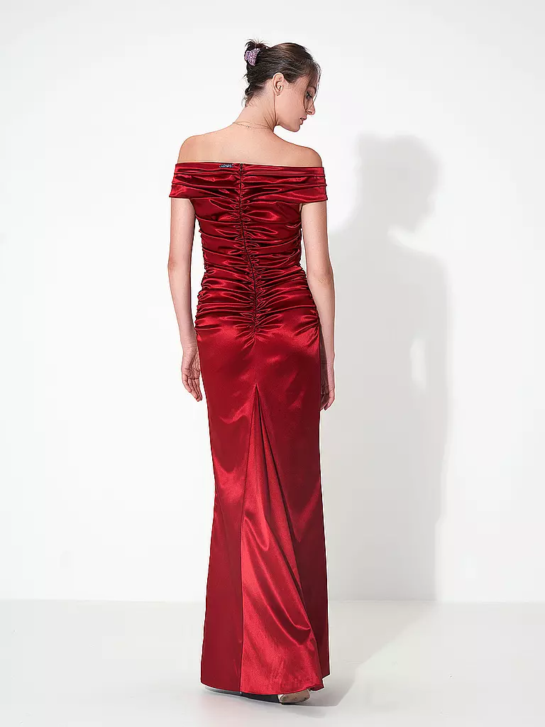 CLAUS TYLER | Abendkleid "Ana" | rot