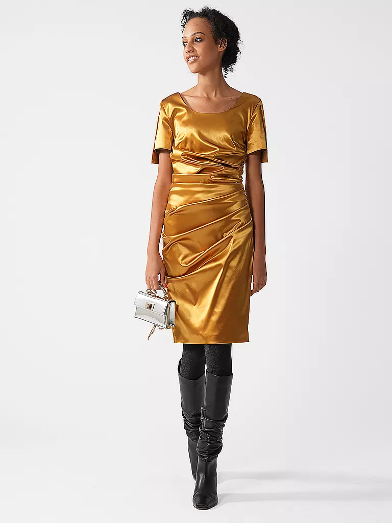 CLAUS TYLER | Abendkleid AUDRY | gold