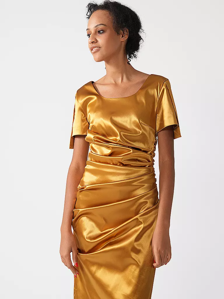 CLAUS TYLER | Abendkleid AUDRY | silber