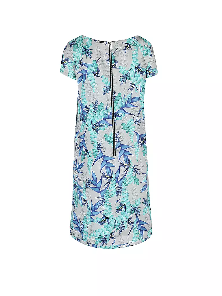 CLAUS TYLER | Abendkleid SPORTY PRINT FLORAL | türkis