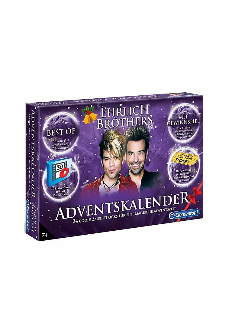 CLEMENTONI | Adventskalender der Magie | transparent