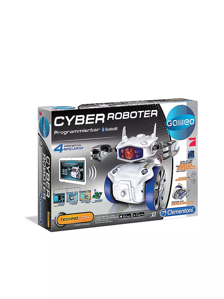 CLEMENTONI | Cyber Roboter | transparent