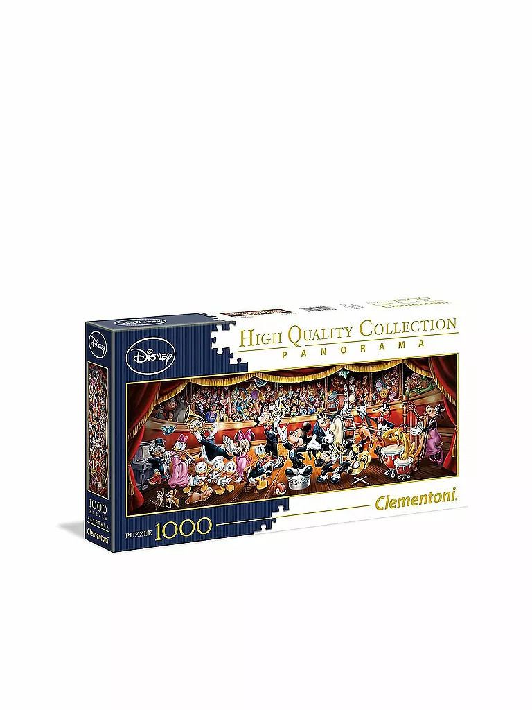 CLEMENTONI | Disney Orchestra Puzzle Panorama 1000 Teile  | keine Farbe