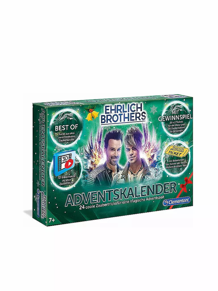 CLEMENTONI | Ehrlich Brothers Adventskalender 2020 | keine Farbe