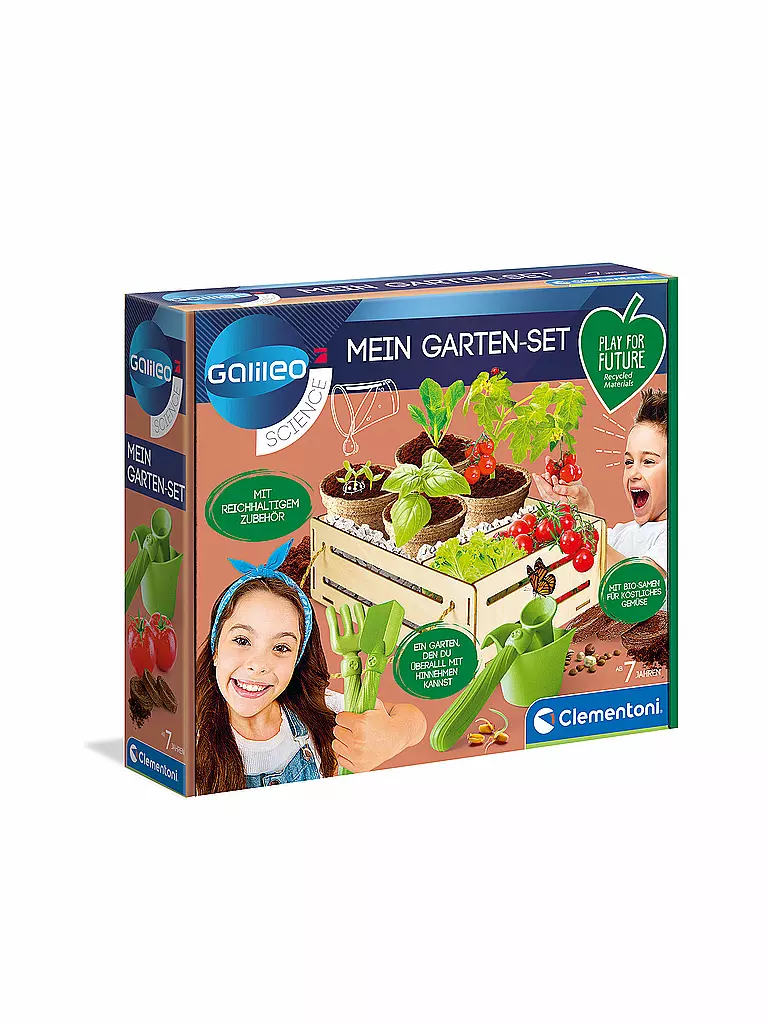 CLEMENTONI | Gardening Kit Mein GartenseTeile "Play for Future" | keine Farbe