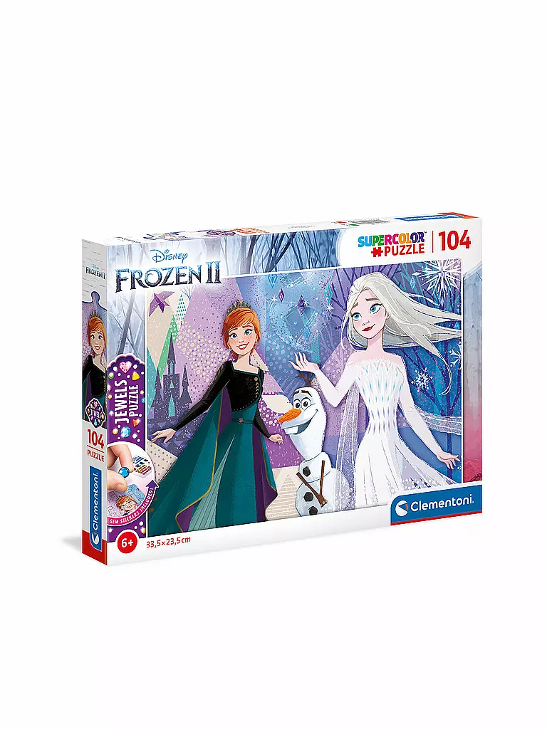 CLEMENTONI | Kinderpuzzle 104 Teile Frozen 2 | keine Farbe