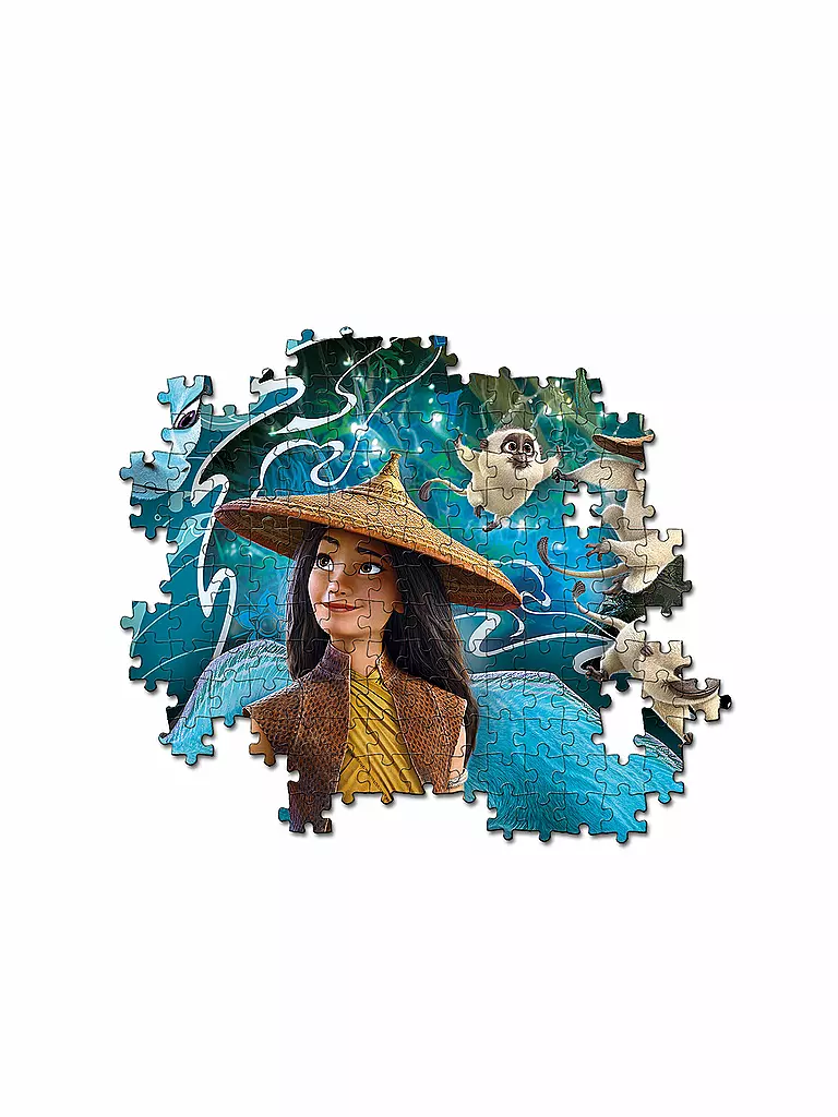 Clementoni Supercolor Puzzle Raya Und Der Letzte Drache – 104 Teile, Leuchtende Farben, Für Kinder Ab 6 Jahren