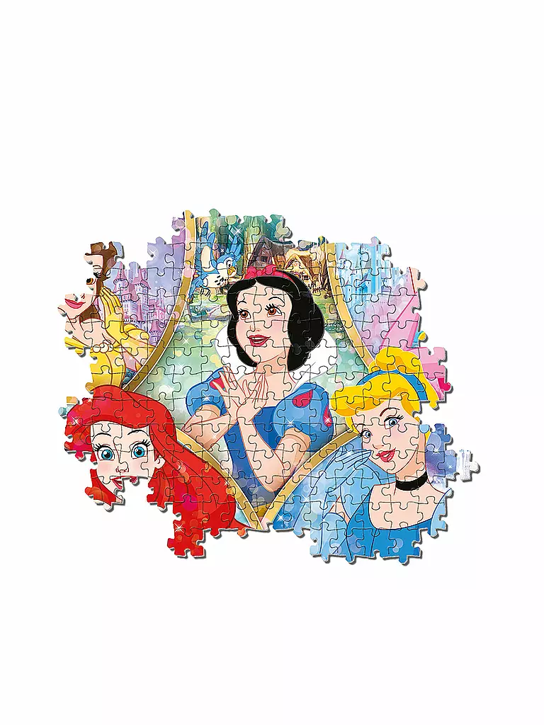 CLEMENTONI | Kinderpuzzle 180 Teile Supercolor Princess | keine Farbe