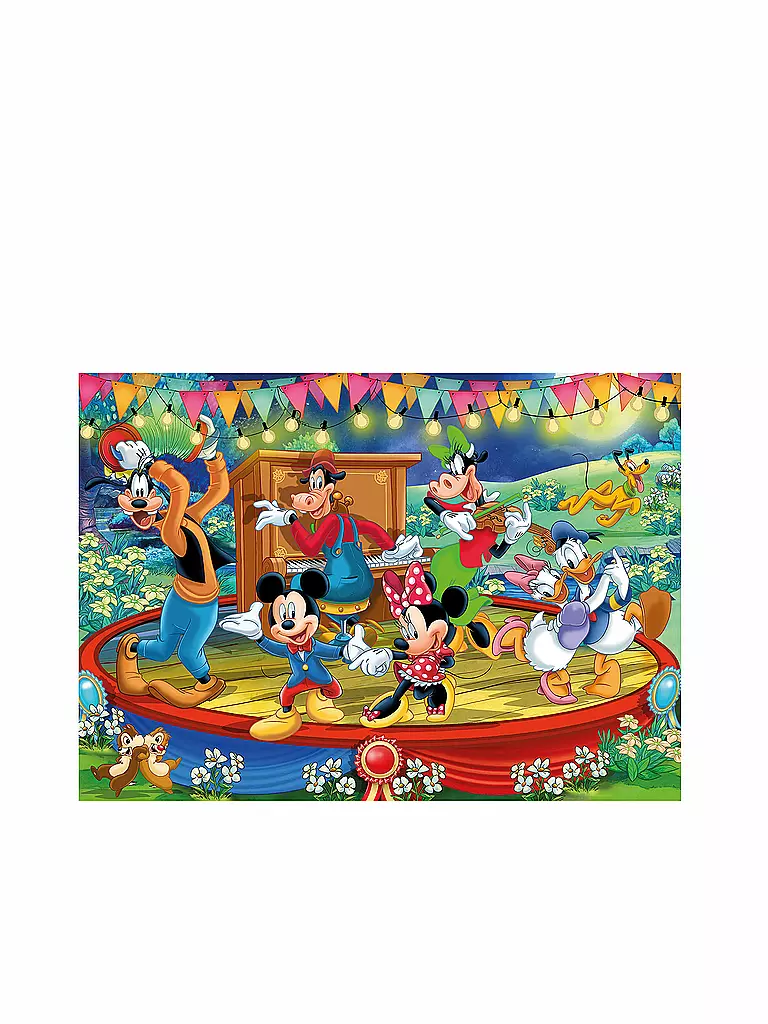 CLEMENTONI | Kinderpuzzle 2 x 60 Teile  Supercolor, Mickey and Friends | keine Farbe