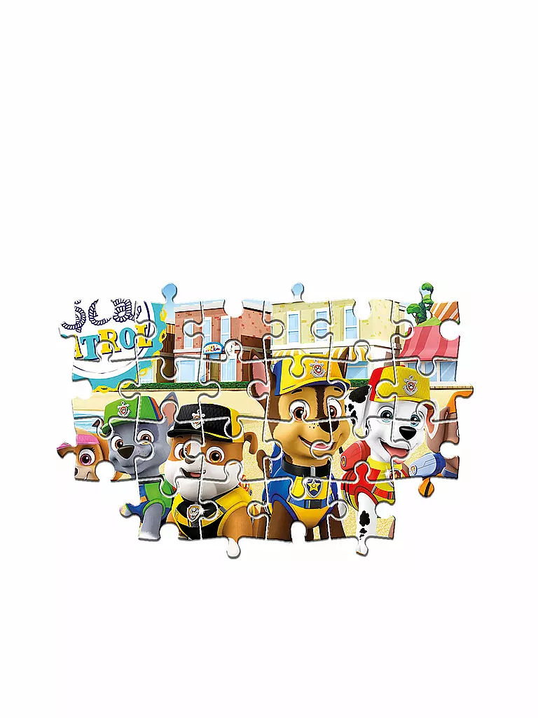 CLEMENTONI | Kinderpuzzle 3 x 48 Teile Supercolor Paw Patrol | keine Farbe