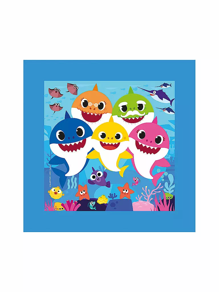 CLEMENTONI | Kinderpuzzle 60 Teile Frame me up Baby Shark | keine Farbe