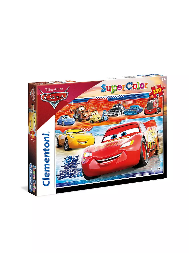 CLEMENTONI | Puzzle "Cars 3 (250 Teile) | transparent