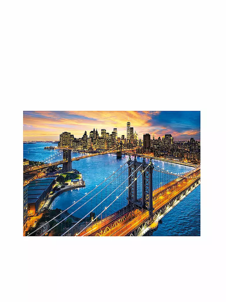 CLEMENTONI | Puzzle "New York" 3000 Teile | transparent