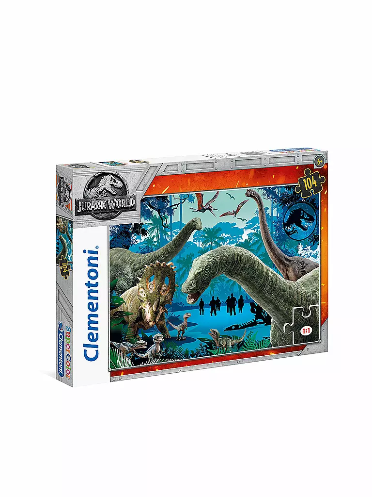 CLEMENTONI | Puzzle - Jurassic World 104 Teile | keine Farbe