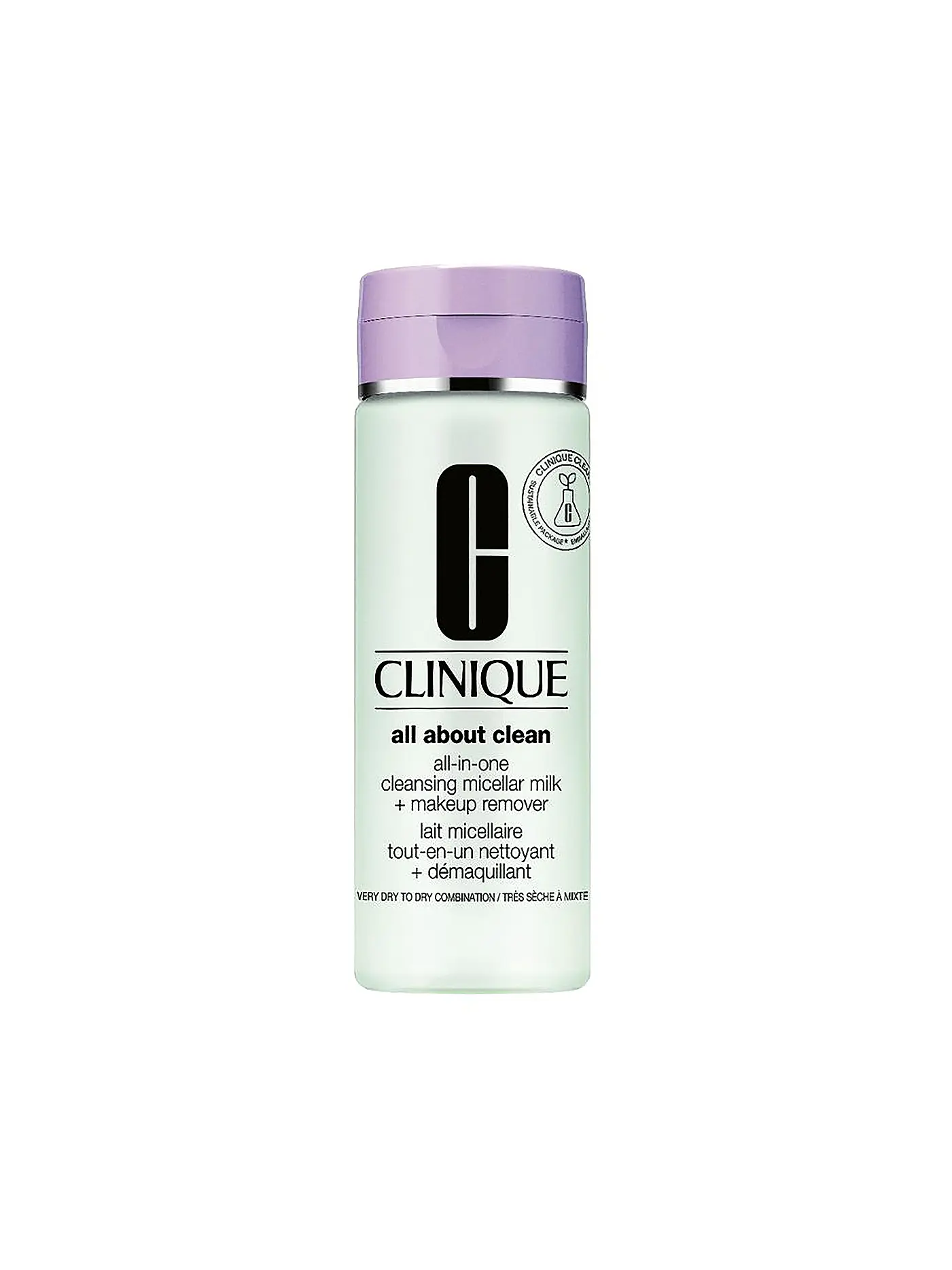 CLINIQUE | All About Clean All in one cleansing micellar milk + makeup remover 200ml | keine Farbe