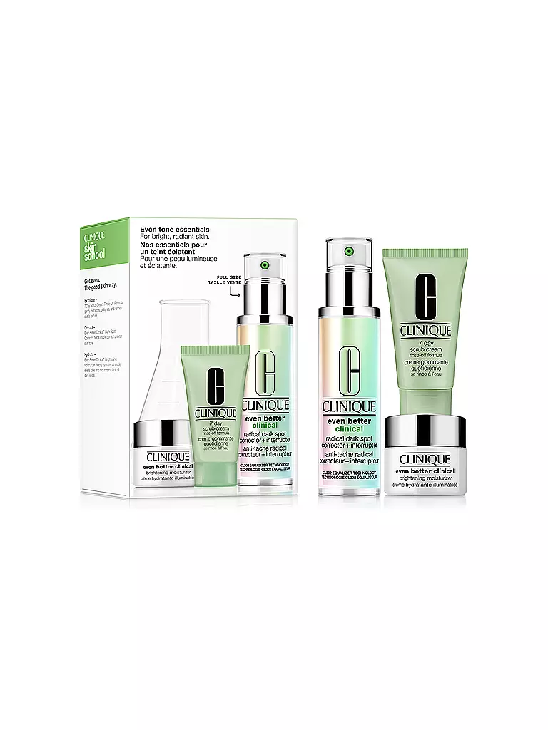 CLINIQUE | Geschenkset - Even Tone Essentials Skincare Set 50ml / 30ml / 15ml | keine Farbe
