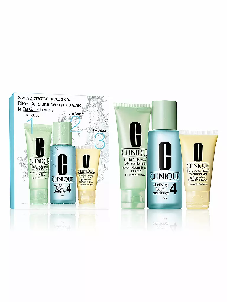 CLINIQUE | Gesichtspflegeset - "Set HT 4" Liquid Soap mild - Clarifying Lot. 4 inkl. DDML | keine Farbe