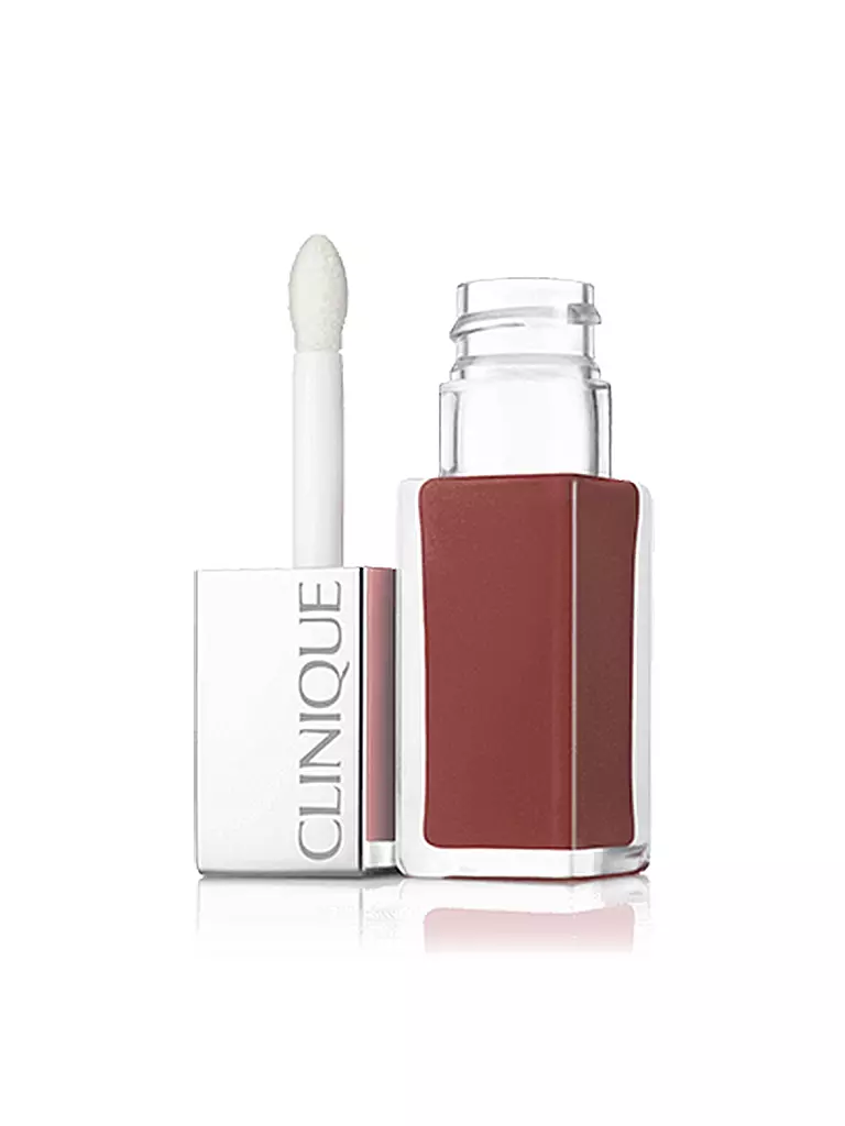CLINIQUE | Lippenstift - Pop Lacquer Lip Colour und Primer (01 Cocoa Pop) | braun
