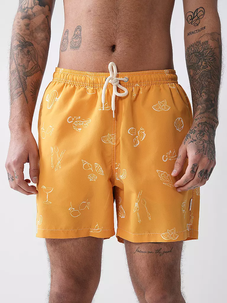 CLOSED | Badeshorts | gelb