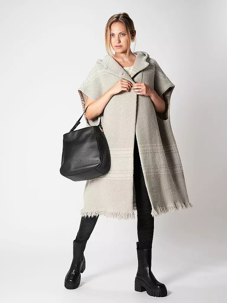 CLOSED | Cape - Poncho | grau