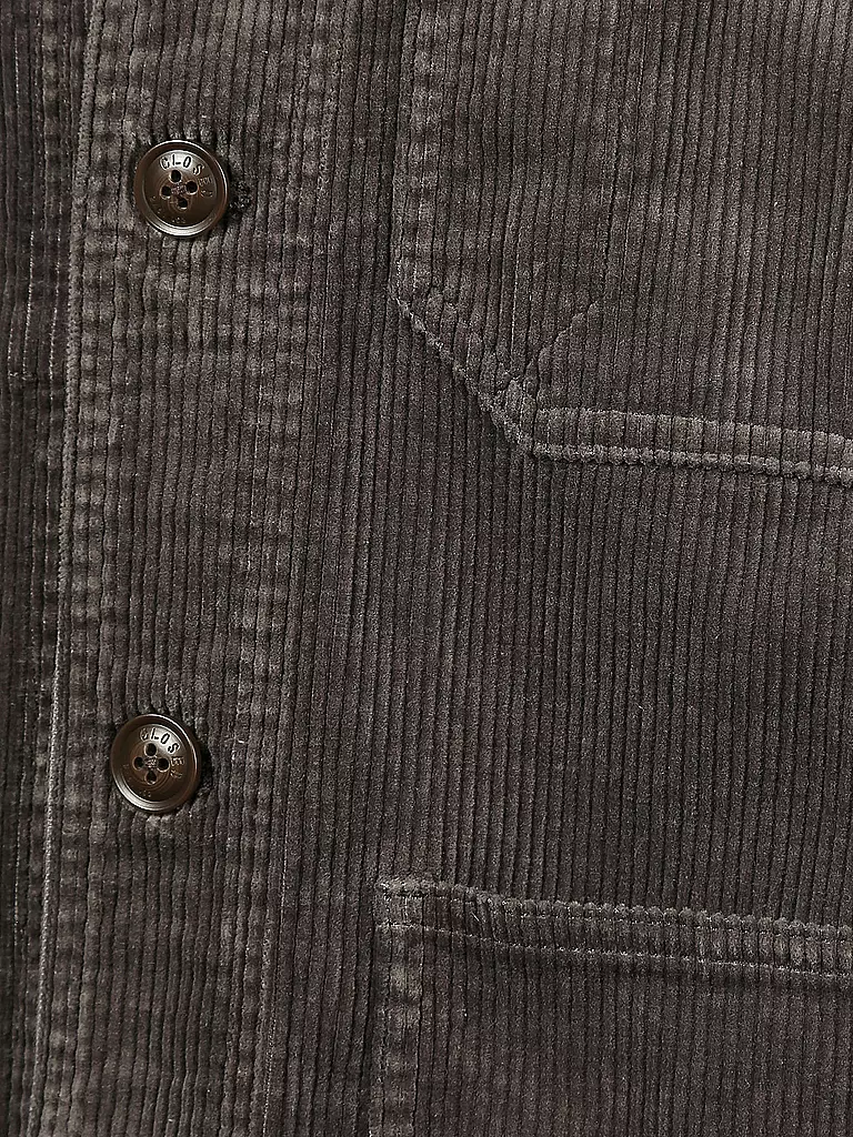 CLOSED | Cord Overshirt  | grau