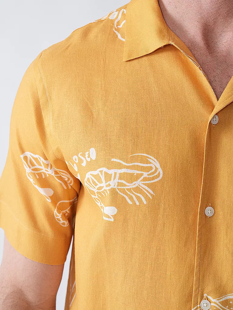 CLOSED | Hemd Regular Fit  | gelb