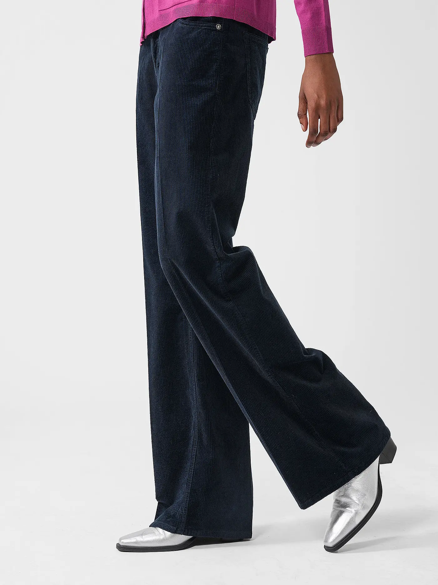 CLOSED | Hose Flared Fit GILLAN | dunkelblau
