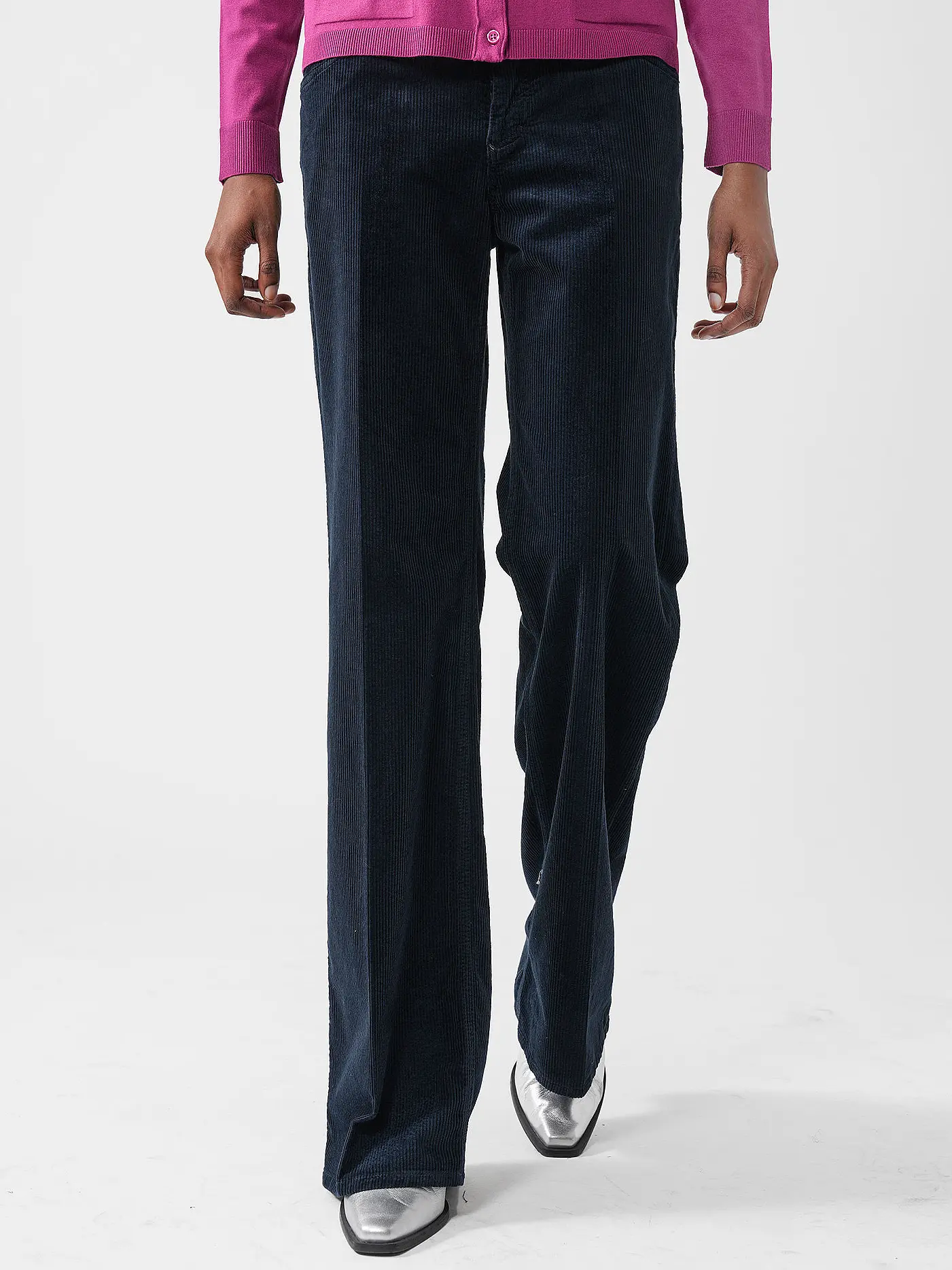 CLOSED | Hose Flared Fit GILLAN | dunkelblau