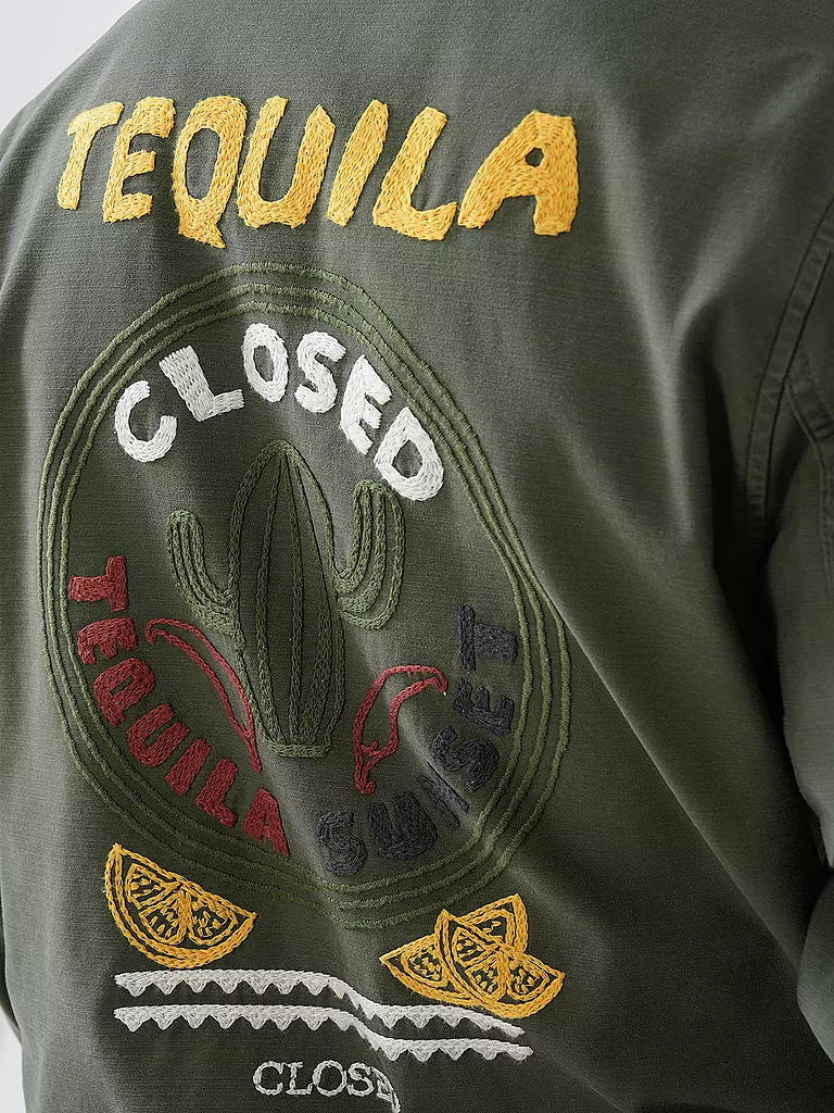CLOSED | Jacke  | grün