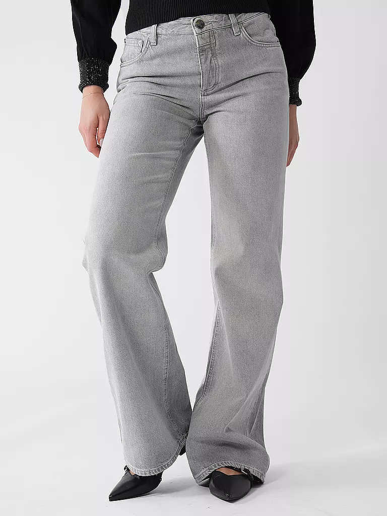 CLOSED | Jeans Flared Fit GILLAN | hellgrau