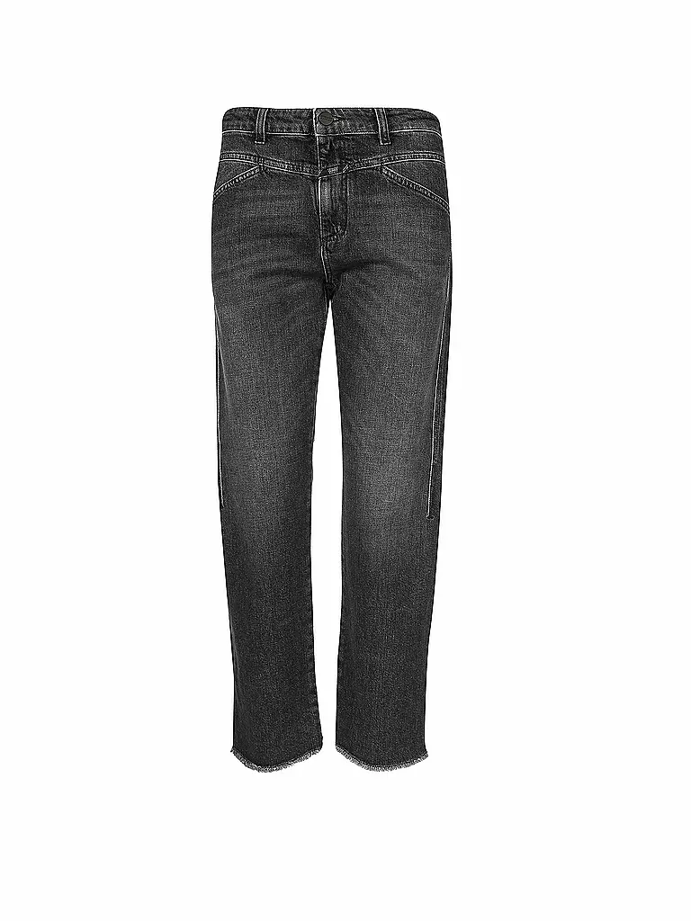 CLOSED | Jeans Slim-Fit "Cropped X" | grau