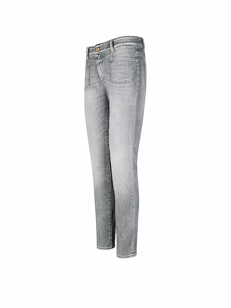 CLOSED | Jeans Slim-Fit "Pedal-X" 7/8 | grau