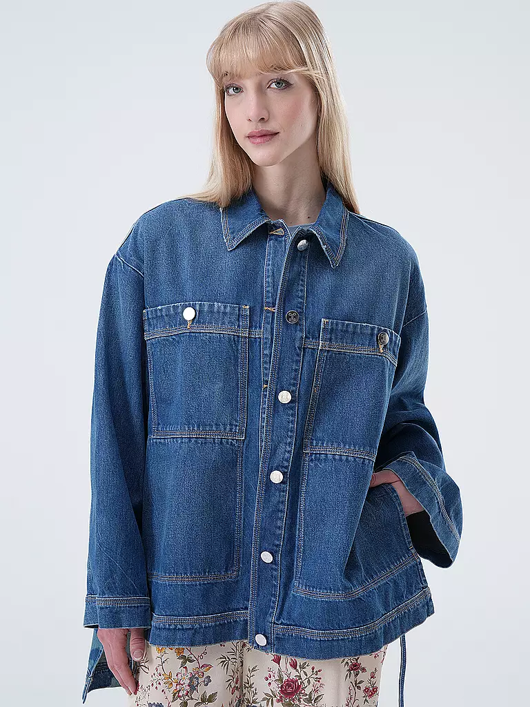 CLOSED | Jeansbluse | blau