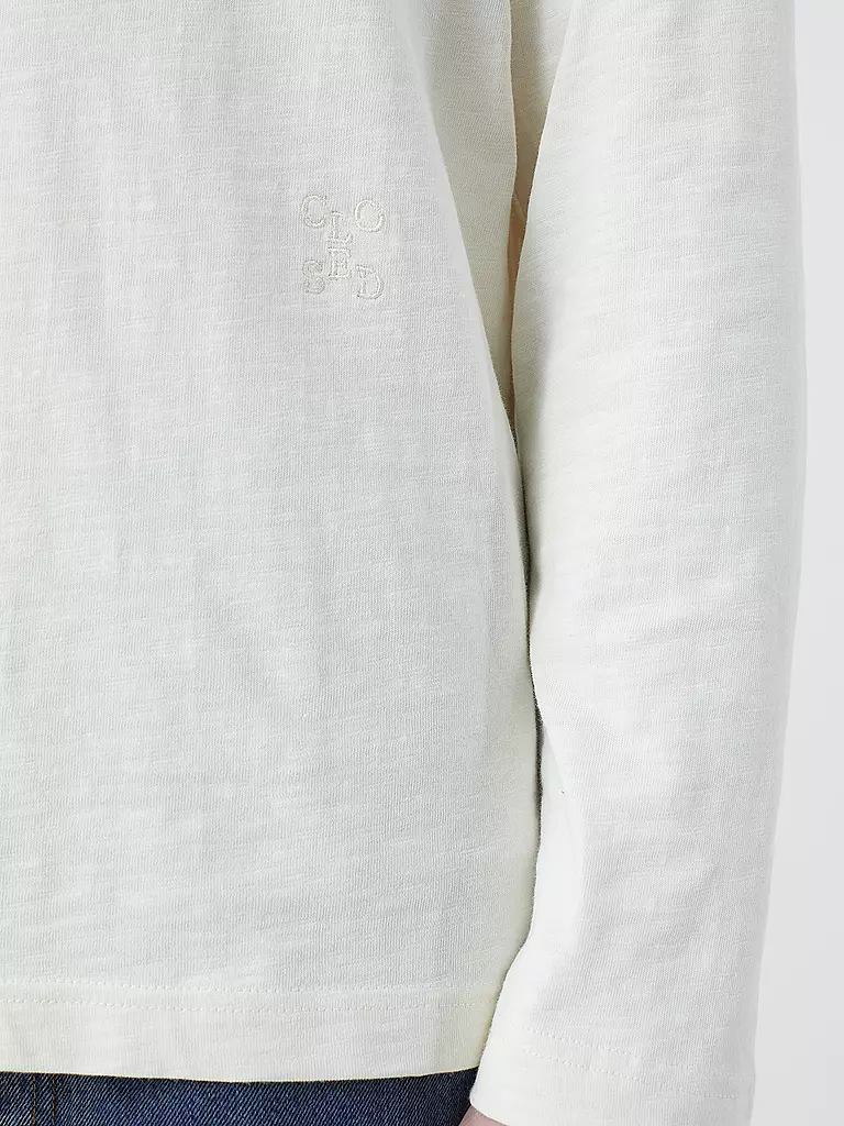 CLOSED | Langarmshirt | weiss