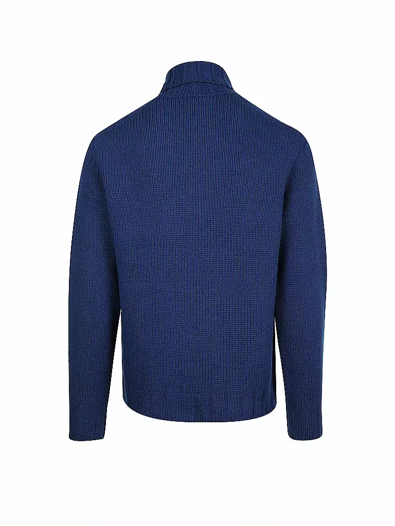 CLOSED | Rollkragen-Pullover | blau