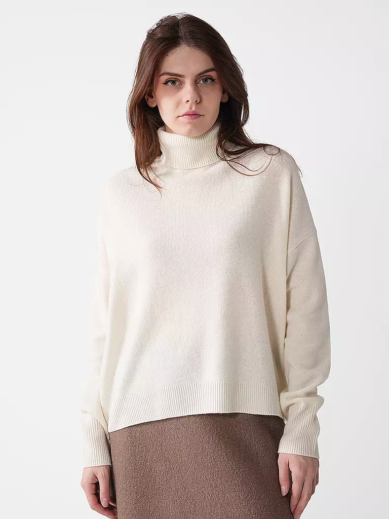CLOSED | Rollkragenpullover  | creme