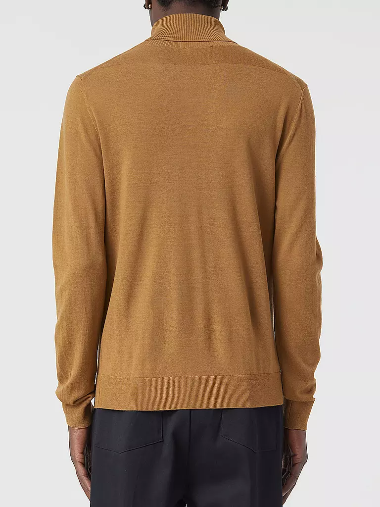 CLOSED | Rollkragenpullover | senf