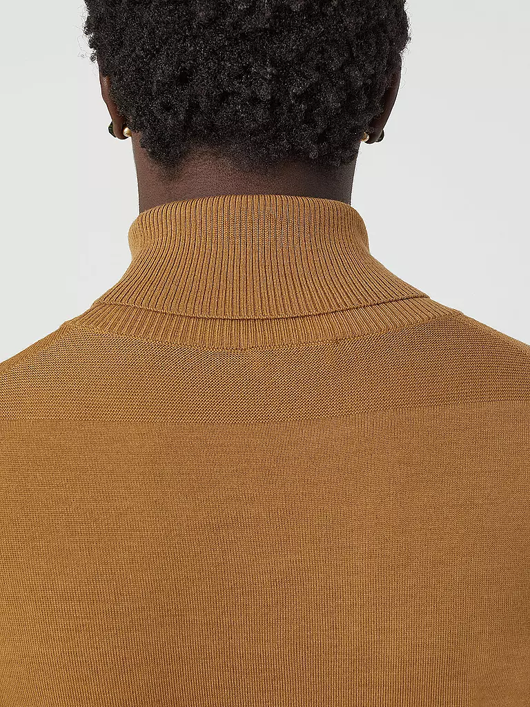 CLOSED | Rollkragenpullover | orange