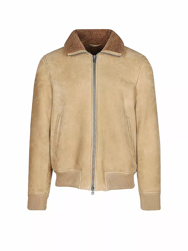 CLOSED | Shearling Bomber | braun