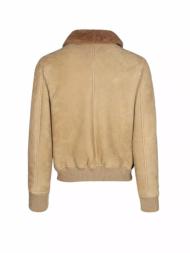 CLOSED | Shearling Bomber | braun