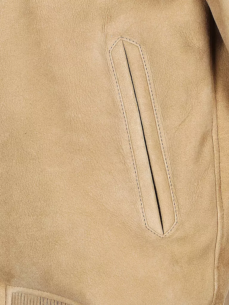 CLOSED | Shearling Bomber | braun