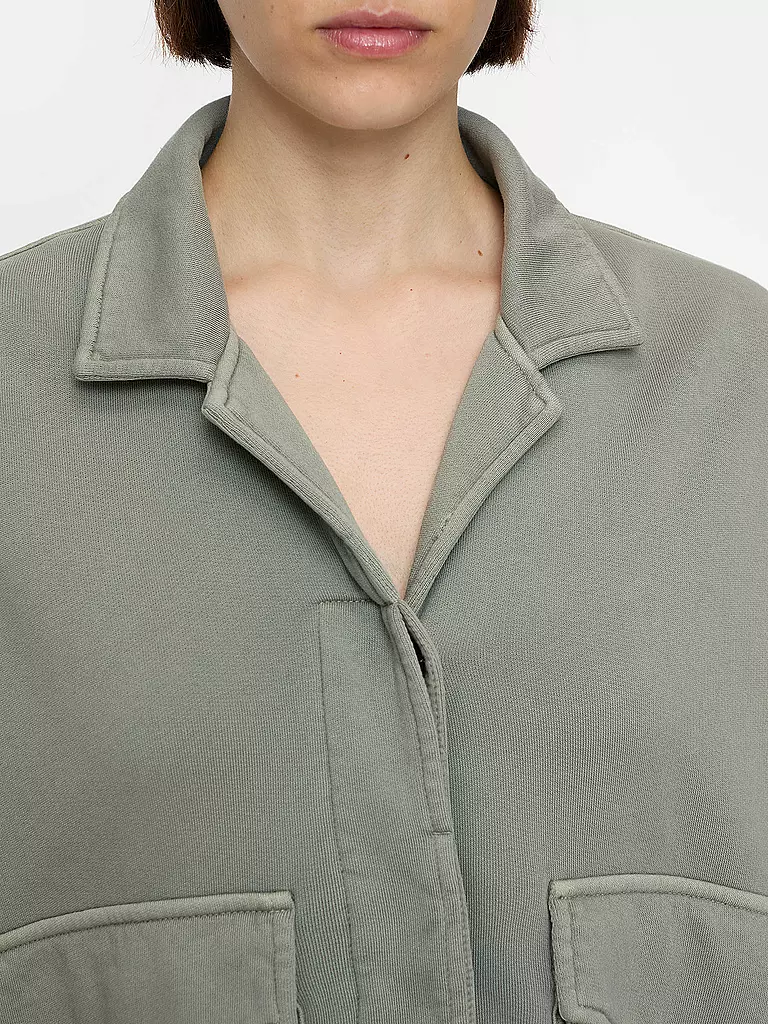 CLOSED | Sweatjacke | olive
