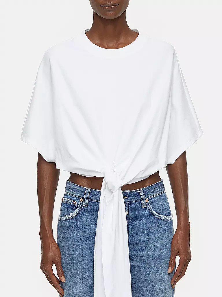 CLOSED | T-Shirt Cropped Fit | weiss