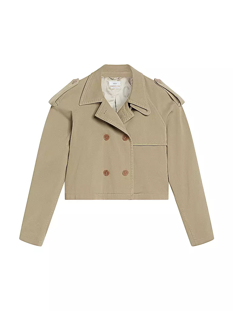 CLOSED | Trenchcoat Cropped | braun