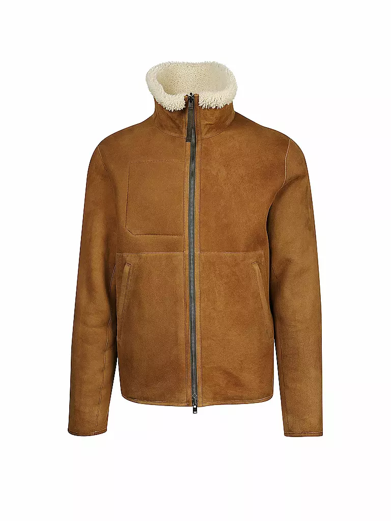 CLOSED | Wende Lederjacke - Lammfelljacke | 